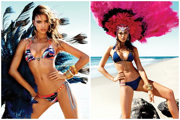"อิริน่า เชค" นางแบบตาคม อวดหุ่นสวยถ่ายแบบชุดว่ายน้ำ Beach Bunny