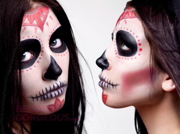 Đón Halloween với phong cách make-up Sugar Skull - Trang điểm - Make-up - Xu hướng