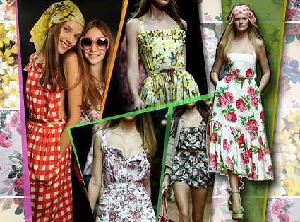แฟชั่นหน้าร้อนกับดอกไม้สีสันสดใส - ชุดสวย - ช้อปปิ้ง - Summer - รูปภาพ - D&G - อินเทรนด์ - แฟชั่นคุณผู้หญิง - แฟชั่น - แฟชั่นโชว์ - ดีไซเนอร์