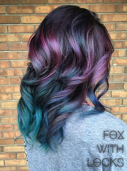 Try This New Colorful Hair Trend If You Want to Ruffle Some Feathers.
