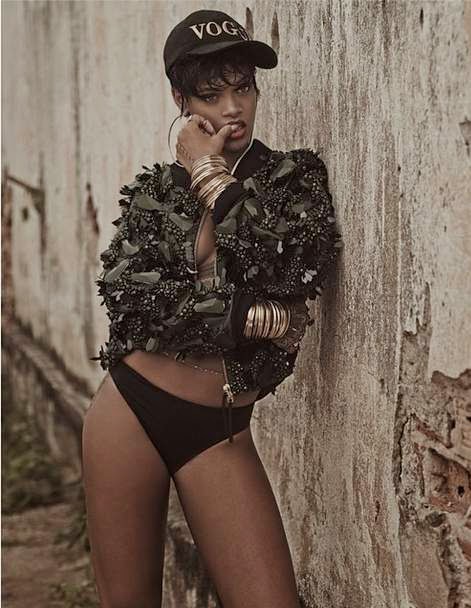 Rihanna đến Brazil chụp ảnh cho ấn bản Vogue tháng 5/2014 của nước này - Rihanna - Vogue Brazil - Mariano Vivanco - Sao - Phong Cách Sao - Tin Thời Trang - Thời trang - Hình ảnh