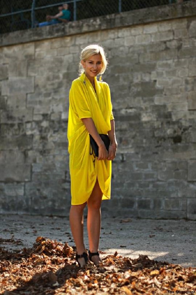 อยากเป็นสาวสดใส ร่าเริ่งต้องไม่พลาด "แฟชั่นสีเหลือง" - แฟชั่นสีเหลือง - เดรสสีเหลือง - เทรนด์ใหม่ - สีเหลือง - ผู้หญิง - เสื้อผ้าสีเหลือง