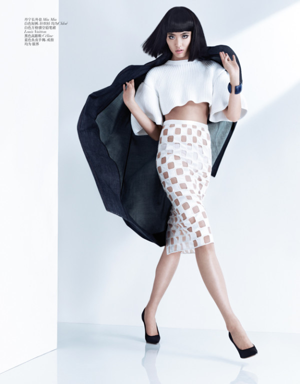 Ngắm siêu mẫu Bonnie Chen trên tạp chí Vogue Trung Quốc tháng 3 - Vogue Trung Quốc - Bonnie Chen - Người mẫu - Tin Thời Trang
