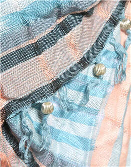 ASOS Pastel Aztec Scarf With Tassel Detail - ASOS - Scarves - Accessory