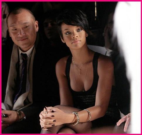 Rihanna at NY Fashion Week...