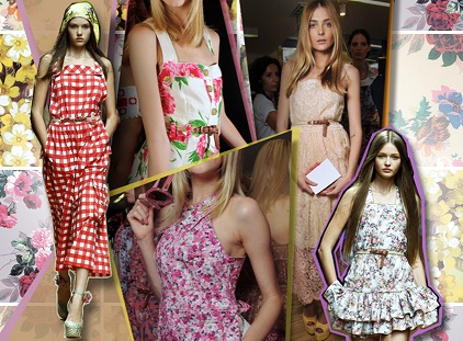 แฟชั่นหน้าร้อนกับดอกไม้สีสันสดใส - ชุดสวย - ช้อปปิ้ง - Summer - รูปภาพ - D&G - อินเทรนด์ - แฟชั่นคุณผู้หญิง - แฟชั่น - แฟชั่นโชว์ - ดีไซเนอร์