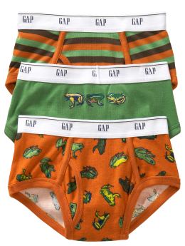 Frog briefs (3-pack) - Kids Underwear - Gap