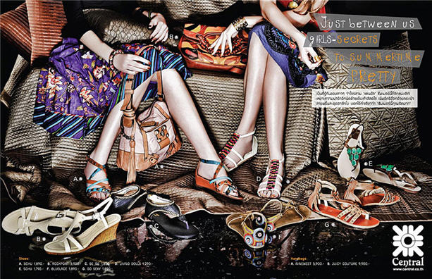 Just between us girls-secrets TO SUMMER TIME PRETTY - รองเท้า - กระเป๋า - เทรนด์ใหม่