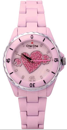 ต้อนรับเทศกาลวาเลนไทน์ ด้วยนาฬิกาน่ารักสดใส จาก Che Che New york - CITY CHAIN - Che Che New York - นาฬิกา