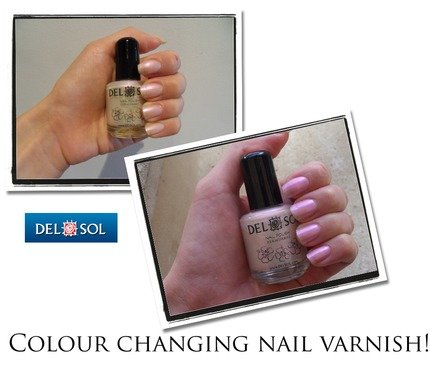 Del Sol Colour Changing Nail Varnish: The review
