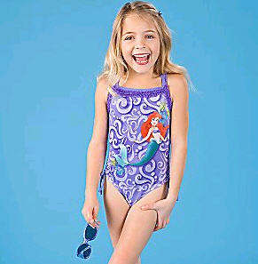 Shimmering Ariel Swimsuit for Girls - Swimsuit - Disney Store - Girl - Kids Swimsuit