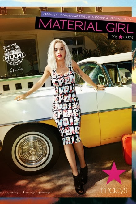 Rita Ora sành điệu giữa Miami trong quảng cáo Xuân 2014 của Material Girl [PHOTOS] - Rita Ora - Xuân 2014 - Material Girl - Thời trang - Hình ảnh - Thời trang nữ - Thời trang trẻ - Sao - Phong Cách Sao - Bộ sưu tập - Tin Thời Trang