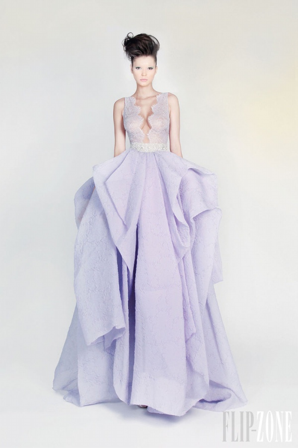 Ngẩn ngơ với BST Xuân Couture 2013 của NTK Rami Kadi - Rami Kadi - Nhà thiết kế - Bộ sưu tập - Xuân/Hè 2013 - Thời trang - Thời trang nữ