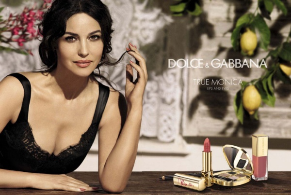 Monica Bellucci Shines for Dolce & Gabbana True Monica Make-up Collection. - Make-up - Collection - Domenico Dolce - Monica Bellucci - Dolce&Gabbana - Stefano Gabbana - Designer - Cosmetics