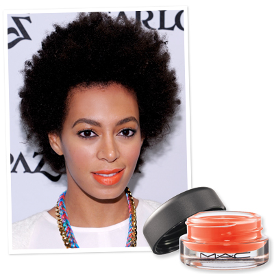 2012 Spring Makeup and Beauty Trends: Celebrities Love Tangerine Lipstick - Makeup - Trends - Cosmetics - Celeb Styles