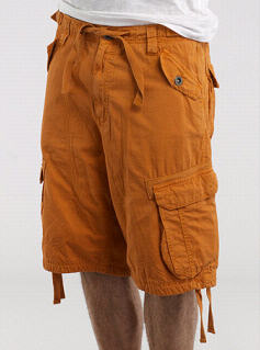 Orange Utility Cargo Shorts - Shorts - Men' Wear - Burton