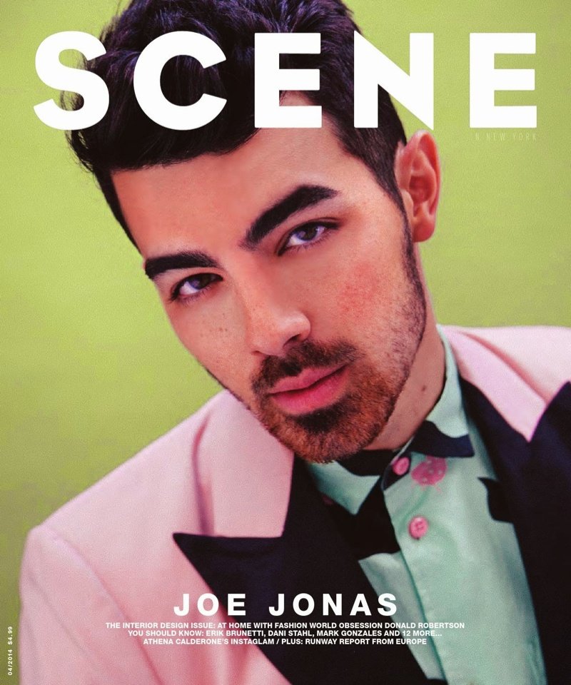 Joe Jonas "Màu Mè" Trên Tạp Chí Scene Tháng 4/2014