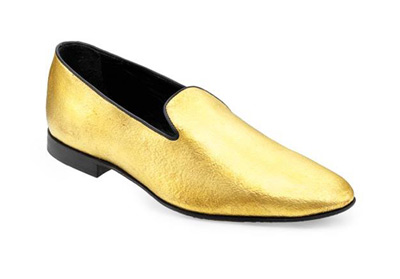 ว้าว!! รองเท้าทองคำ 24 กะรัต หรูเริ่ดซะ... - รองเท้า - รองเท้าทำจากทองคำ - รองเท้าทองคำ - แบบรองเท้าหรู