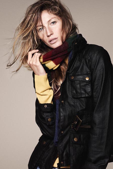 Gisele Bundchen - Esprit's New Face Models Fall/Winter 2011/2012 Campaign - Esprit - Women's Wear - Model