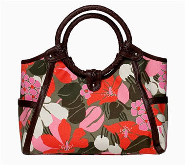 Poppie Jones Floral Satchel - DSW - Bag
