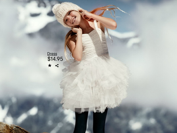 Những thiên thần nhỏ đáng yêu trong BST Holiday 2012 của H&M - Bộ sưu tập - Nhà thiết kế - Holiday 2012 - Thời trang trẻ em - H&M - Thời trang