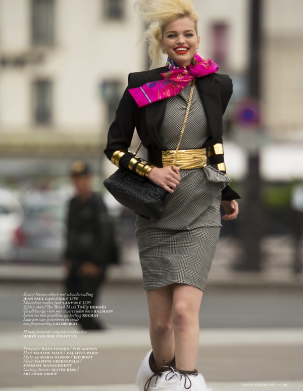 Daphne Groeneveld nổi bật trên Vogue Netherlands tháng 10 - Daphne Groeneveld - Vogue Netherlands - Tin Thời Trang - Thư viện ảnh