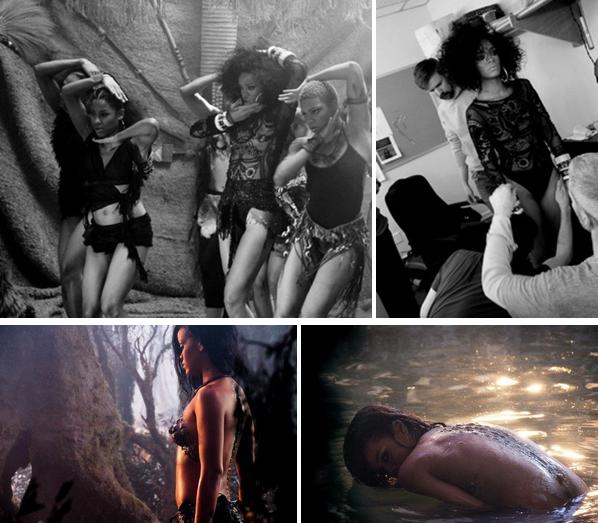 เบื้องหลัง บอดี้เพนท์ ร้อนๆ ของ Rihanna - บอดี้เพนท์ - Rihanna