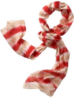 Lightweight tie-dye scarf