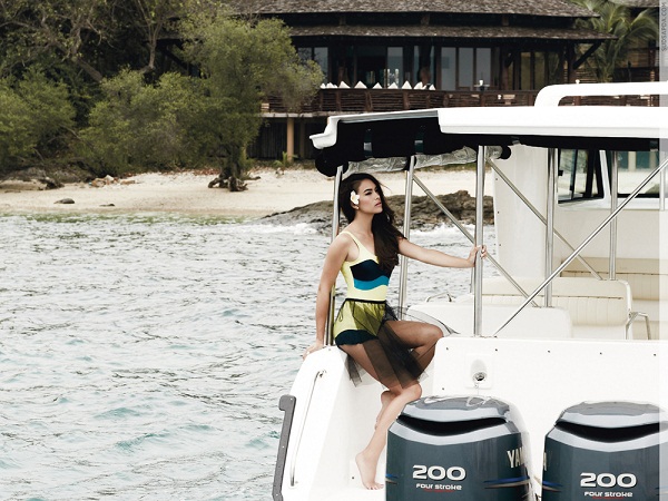หวานซ่อนเปรี้ยวกับ "เทย่า โรเจอร์" ใน A Touch of Summer - เทย่า โรเจอร์ - สุดสัปดาห์ - นางแบบ - นิตยสาร