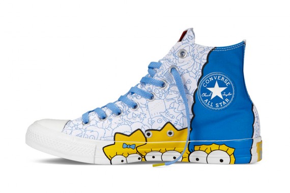 BST Giày Vui Tươi Của The Simpsons Và Converse - Giày - The Simpsons - Converse - Bộ sưu tập - Thời trang - Tin Thời Trang
