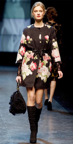 Dolce & Gabbana Autumn/Winter 2010/2011 Womenswear Collection