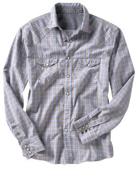 Western Jesse plaid shirt - Shirt - Gap - Men's Wear