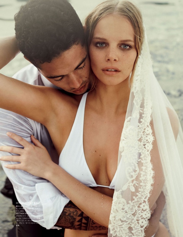 Marloes Horst hóa cô dâu duyên dáng trên tạp chí Vogue Nhật Bản ấn bản “Wedding Special” - Marloes Horst - Thời trang cưới - Người mẫu - Tin thời trang