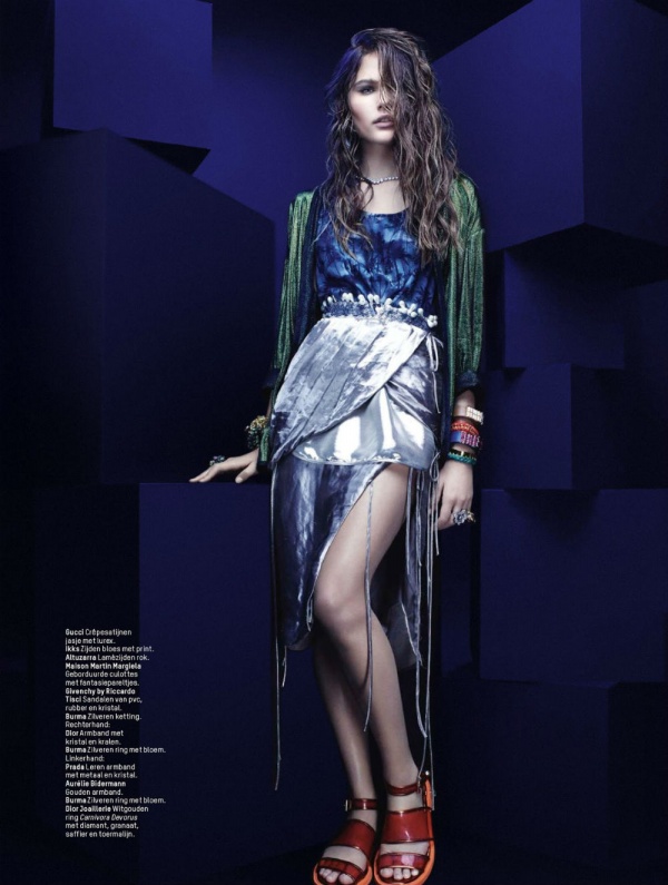 Jordan van der Vyver diện thời trang hút mắt trên tạp chí L’Officiel Hà Lan tháng 4/2014 - Jordan van der Vyver - L’Officiel Hà Lan - Tin Thời Trang - Thời trang - Thời trang nữ - Hình ảnh - Người mẫu