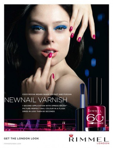 First look: Coco Rocha for Rimmel London