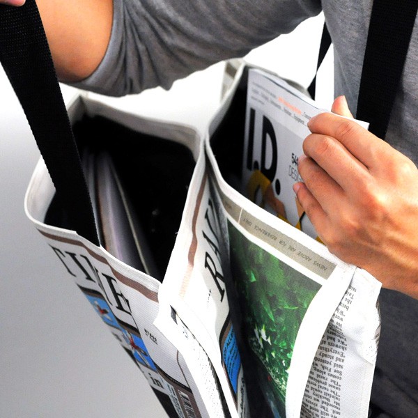 Newspaper Rain Bag - Bag