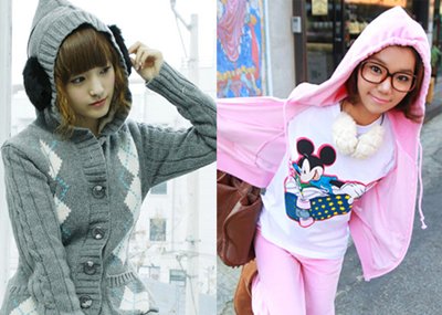 เสื้อกันหนาวมีฮู้ด