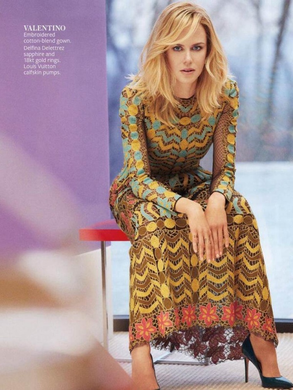 Nicole Kidman chụp ảnh trên tạp chí InStyle Mỹ tháng 3 - Nicole Kidman - InStyle Mỹ - Tin Thời Trang - Phong Cách Sao