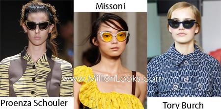เทรนด์แว่นตาฤดูใบไม้ผลิและซัมเมอร์ ปี 2012 - แฟชั่น - แว่นตา - Accessories - แว่นตากันแดด - แว่นกันแดด