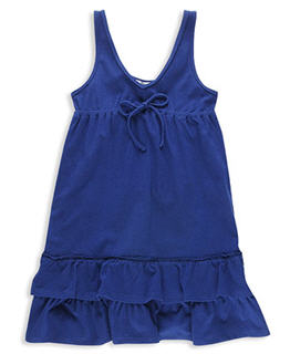 Flounce Ruffle Cotton Dress - HTG81 - Dress - Kids Wear - Girl