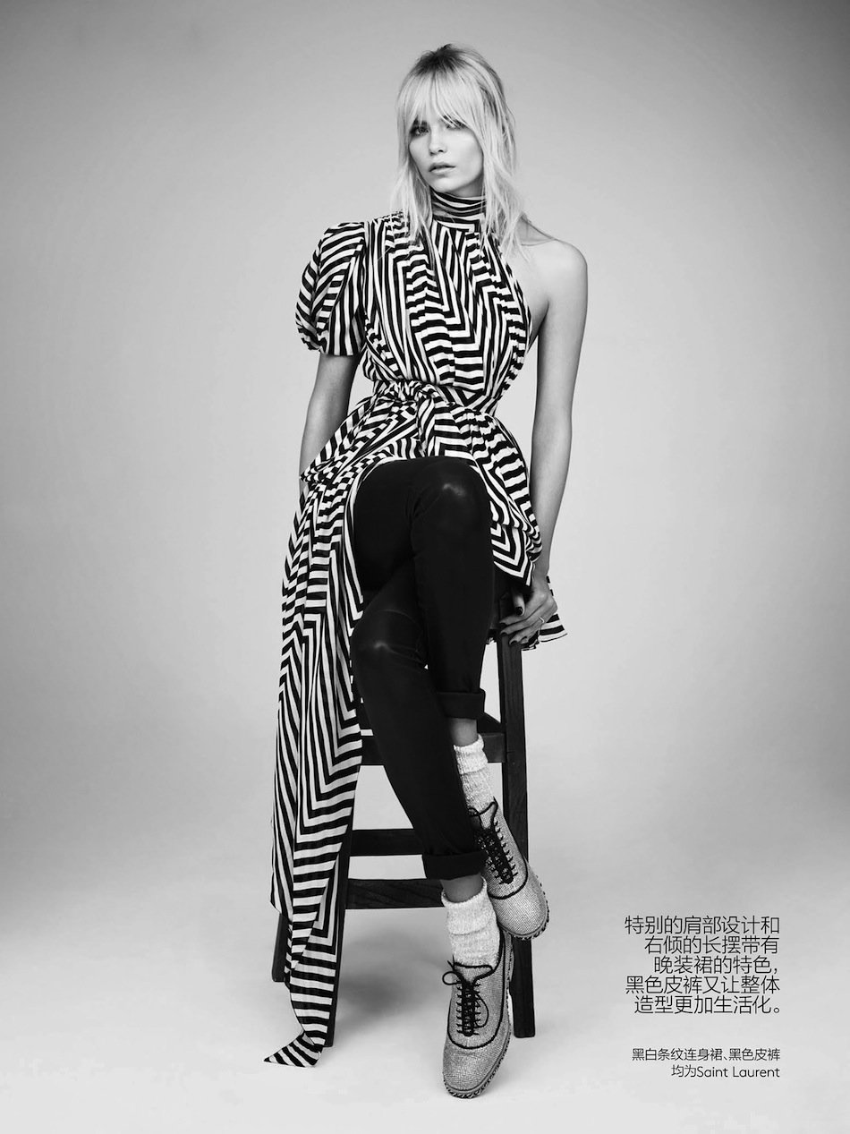 Natasha Poly Chụp Ảnh Cho Tạp Chí Vogue Trung Quốc Tháng 5/2014