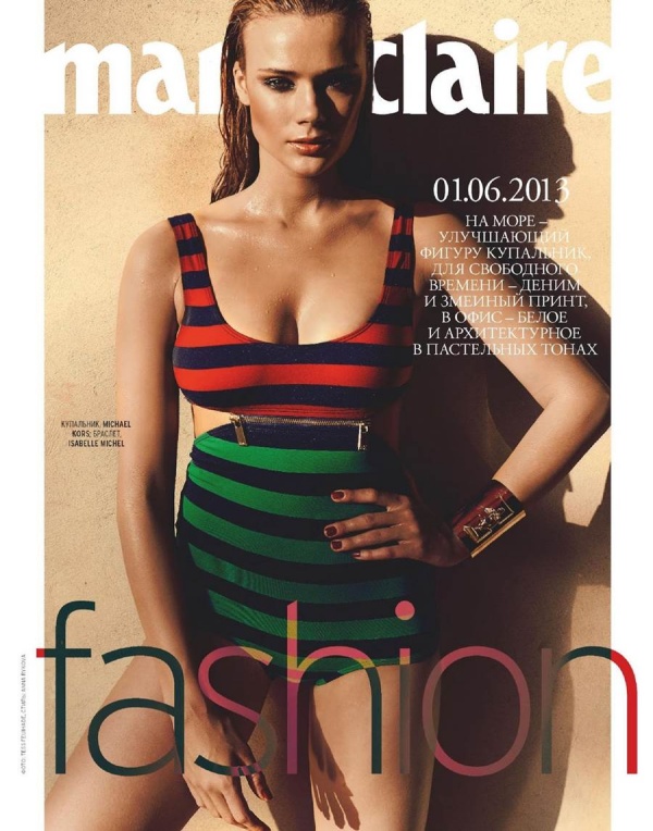 Sara Von Schrenk gợi cảm khi chụp ảnh cho Marie Claire Nga tháng 6 - Sara Von Schrenk - Marie Claire Nga - Tin Thời Trang - Người mẫu