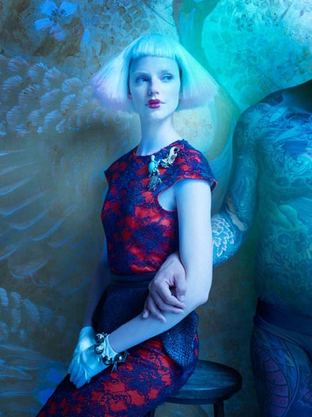Eastern Fantasy for Elle Canada December 2012 - Elle Canada - Fashion News - Fashion Magazine - Model
