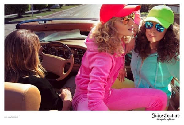 Rosie Huntington-Whiteley & Emily DiDonato sành điệu chụp ảnh quảng cáo BST xuân 2014 của Juicy Couture - Juicy Couture - Emily DiDonato - Bộ sưu tập - Người mẫu - Thời trang trẻ