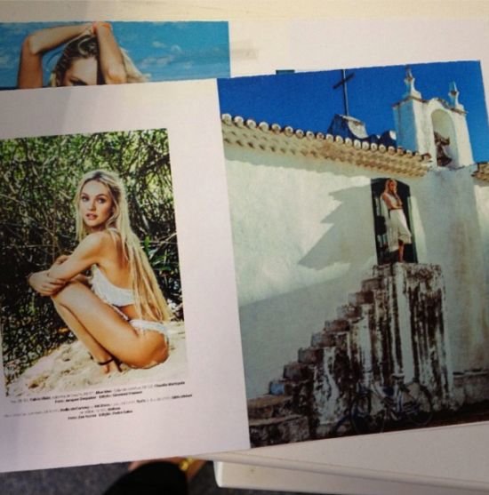 Candice Swanepoel สุดฮอตขึ้นปก Vogue Brazil