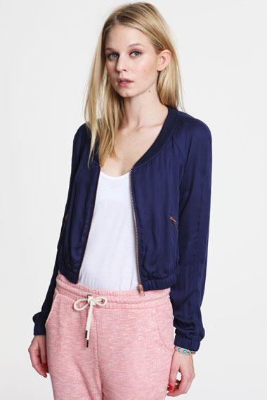Jacket phong cách bóng chày cho nàng thể thao - Thời trang nữ - Jacket