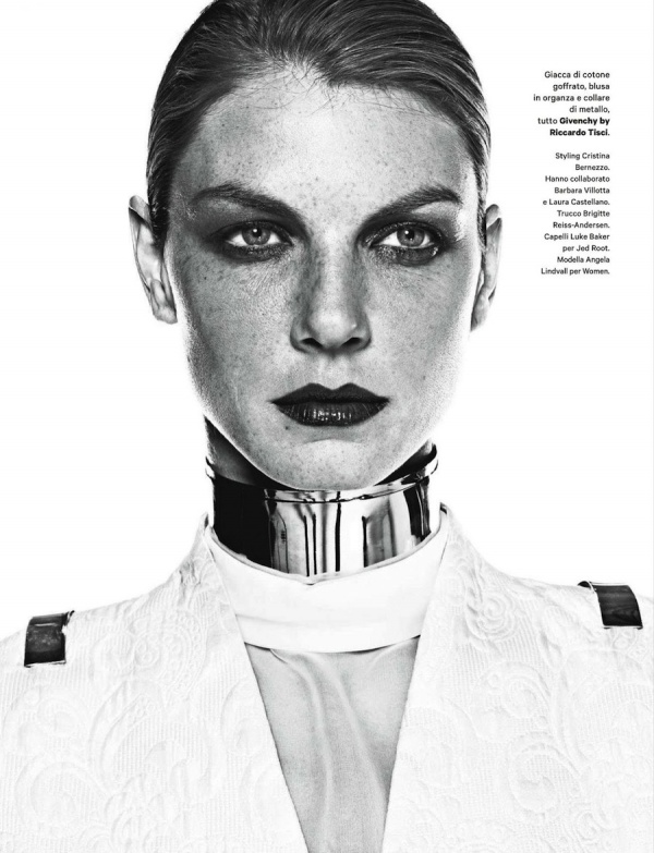 Angela Lindvall Trên Trang Bìa Tạp Chí Amica Ý Tháng 6/2013 - Amica Ý - Tạp chí - Angela Lindvall - Người mẫu - Trang bìa