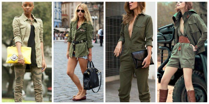 Army Spring Trend Military Looks For Women