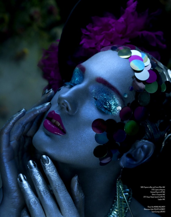 Models Bejeweled With Statement Swarovski Elements For Relapse Magazine [PHOTOS + VIDEO] - Xuchao - Valentyna - Fifi - Romana - Flavia - Ana G - Model - Fashion News - Relapse Magazine - Photo - Video
