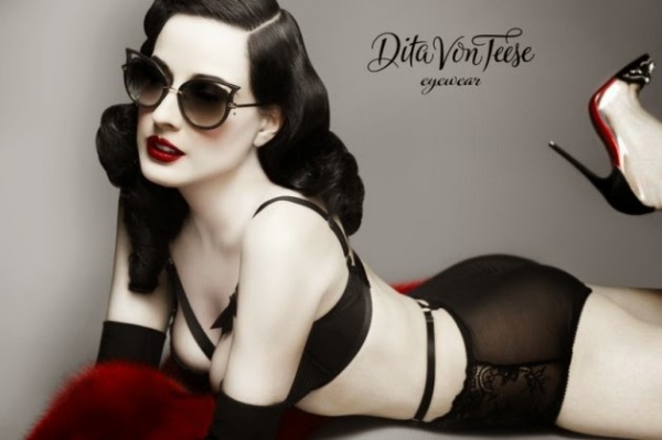 Dita Von Teese ra mắt dòng kính mát đầu tiên - Dita Von Teese - Nhà thiết kế - Thời trang - Hình ảnh - Thời trang nữ - Phụ kiện - Kính mát